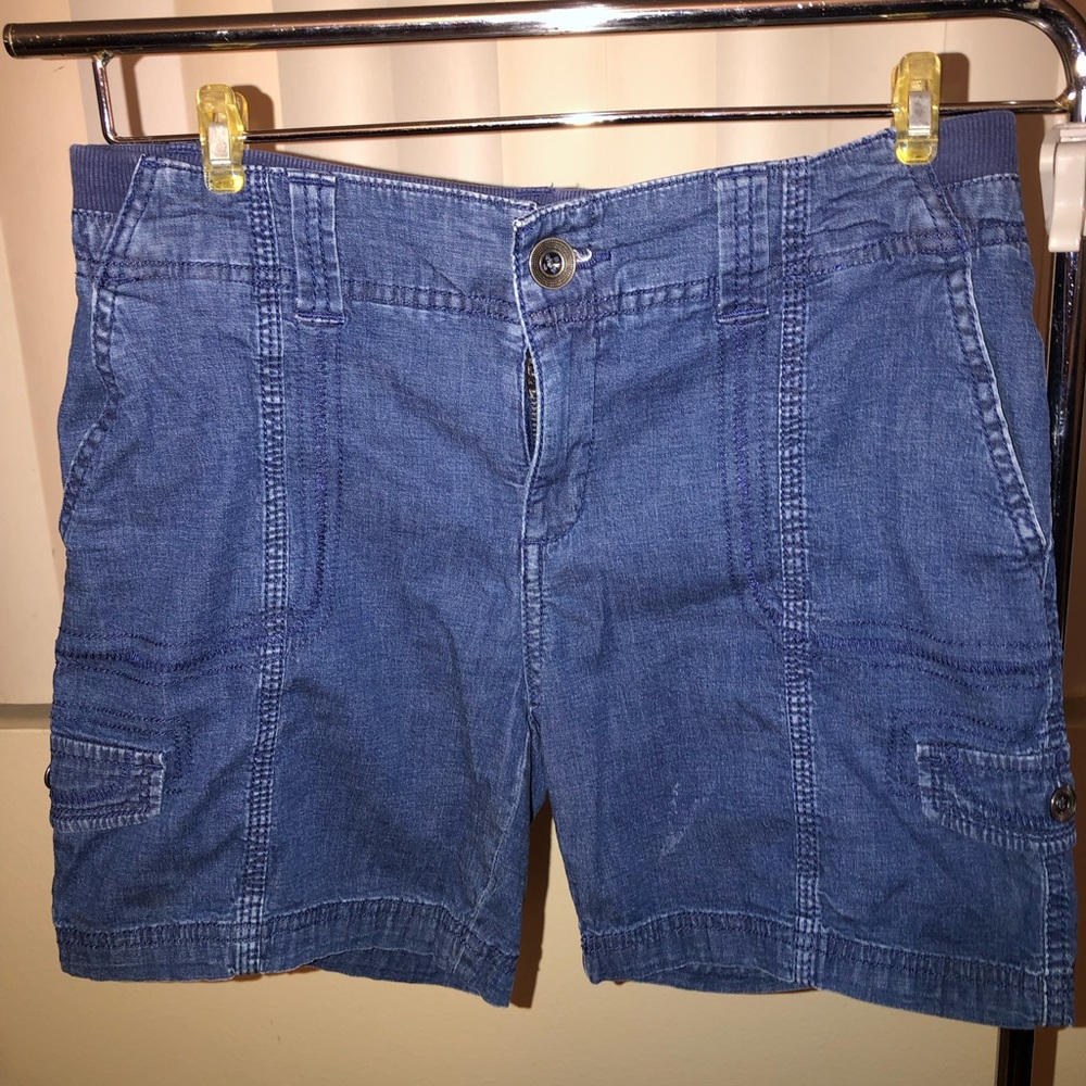 Style & Co. Blue Cargo Shorts with Utility Pockets